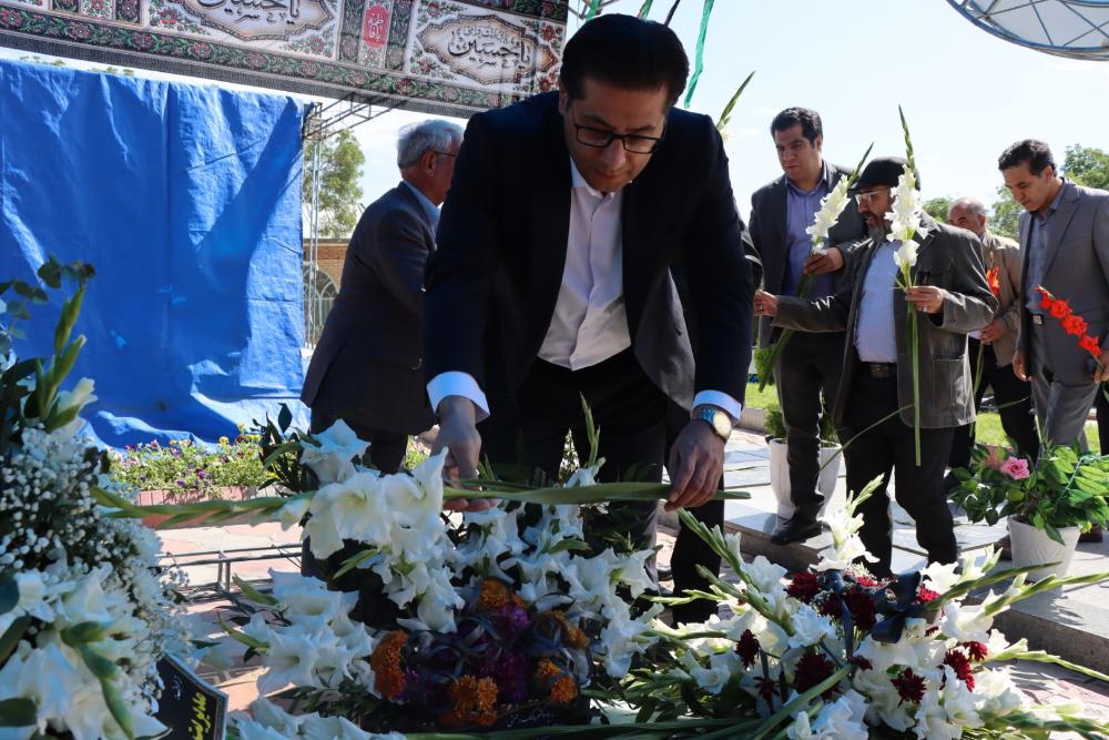 تجدید میثاق دانشگاهیان مراغه با آرمان‌های والای شهید مالک رحمتی