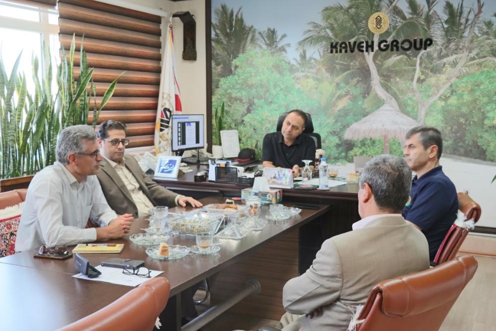 دومین حضور رئیس دانشگاه مراغه در مجموعه کاوه سودا؛ زمینه‌سازی برای توسعه همکاری‌های پژوهشی و صنعتی