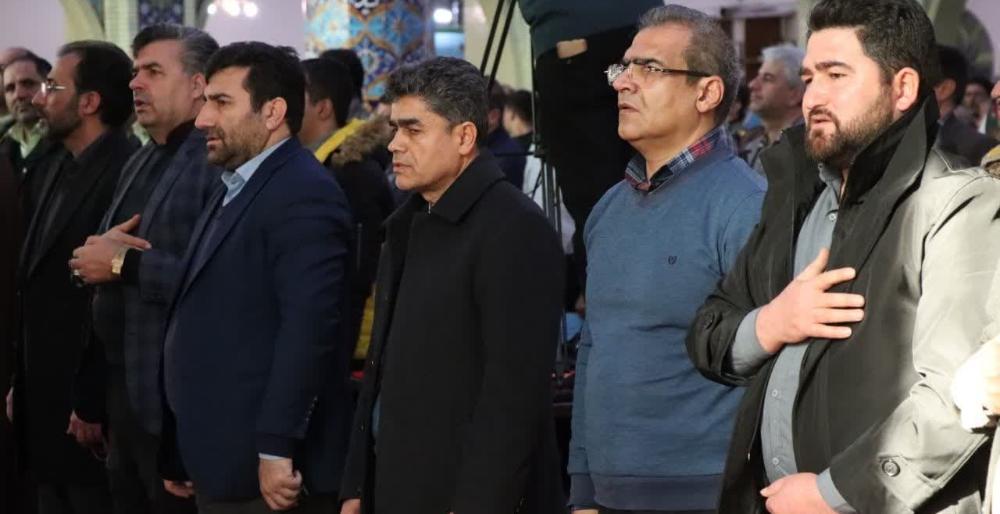 حضور دانشگاهیان دانشگاه مراغه در ویژه برنامه گرامیداشت ۹ دی